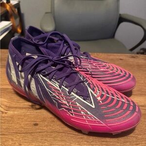 Adidas Soccer Cleats Champions League Predator Edge.2 FG  10.5‎ Purple/Pink